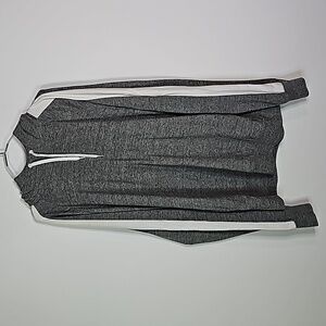 AMERICAN Eagle active large gray and white athletic hoodie